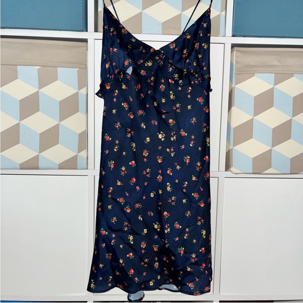 M. Zara FLORAL PRINT DRESS